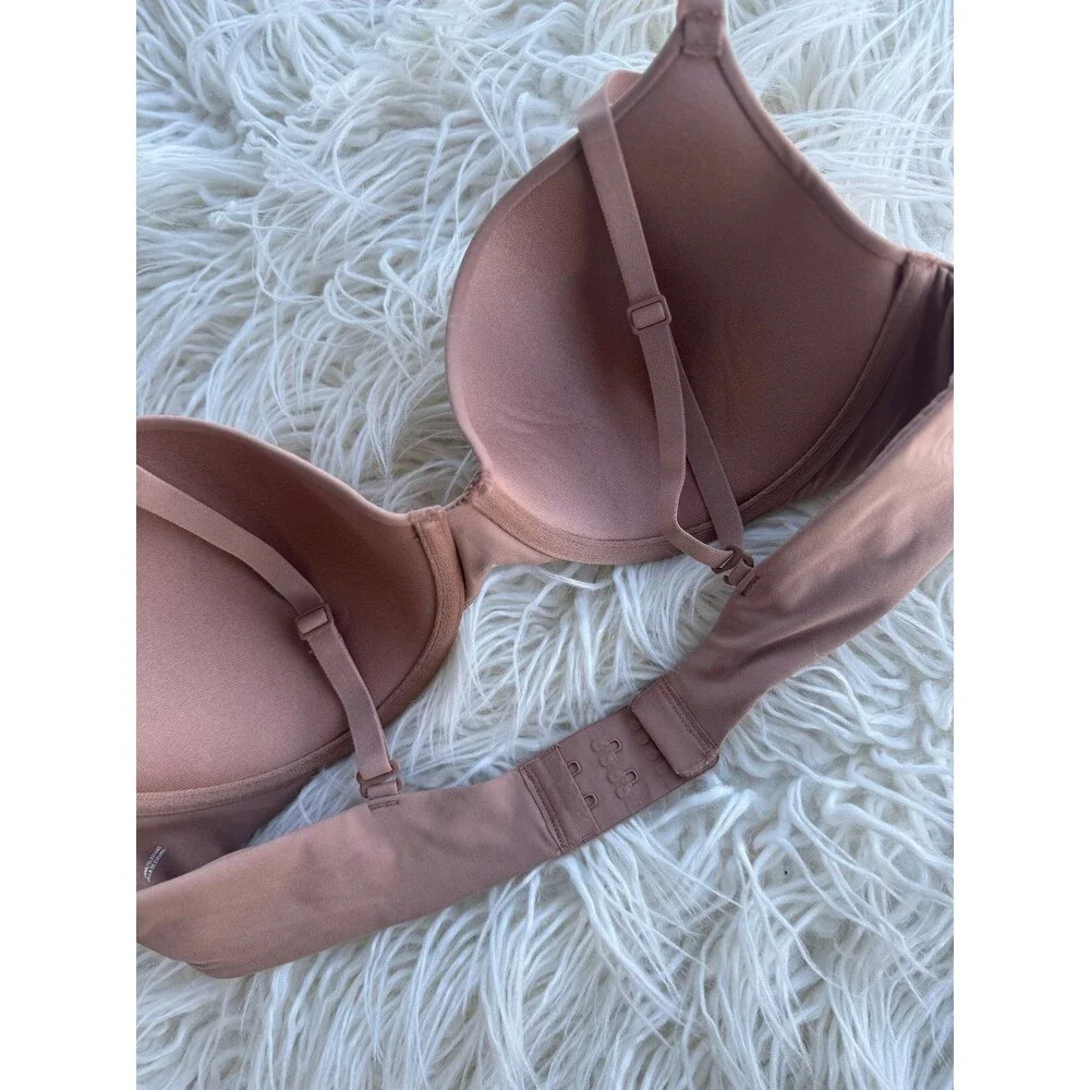 Skims Fits Everybody T-shirt Bra Sienna Size 34B - Picture 6 of 6